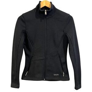 Spyder Women Black  full zip Jacket Size S/P